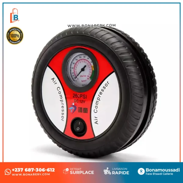 Mini Compresseur d’Air Analogique Puissant DC 12V