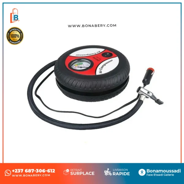 Mini Compresseur d’Air Analogique Puissant DC 12V